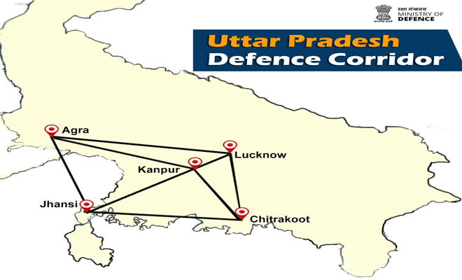 रक्षा क्षेत्र में देश को आत्‍मनिर्भर बनाता UP, डिफेंस कॉरिडोर से युवाओं को मिलेगा रोजगर